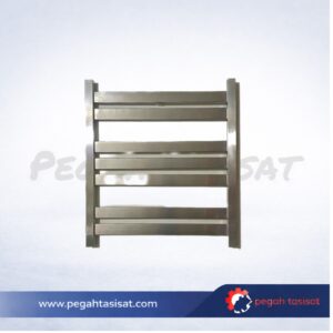 حوله خشک کن کروم مات فلت