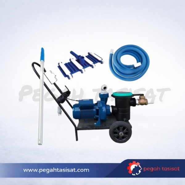 جاروی استخری 2 اسب چینی با کلیه لوازم