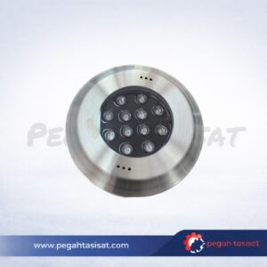 چراغ استخری RGB 36W بدنه استیل