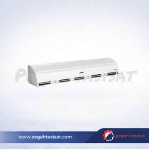 پرده هوا فراز کاویان مجهر به کوئل آب گرم (یا المنت)با رنگ پودری الکترو استاتیک