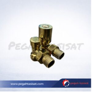 شیر زانو طلایی براق گرد